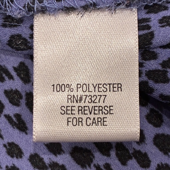 Apt. 9 Women's Blue Textured Blouse - Picture 6 of 8